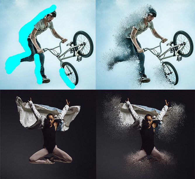 online image dispersion effect maker
