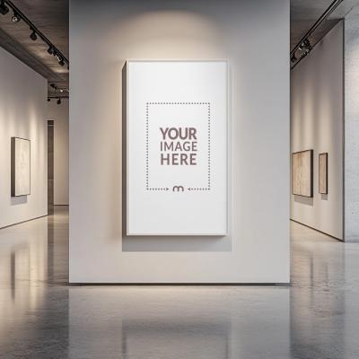 Interior Wall Frame Mockup for Fine Art and Photography Prints