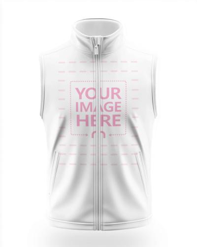 Sleeveless Vest Mockup for Fitness Apparel Campaign
